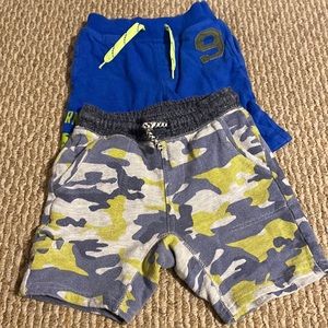 Baby Gap and Zara shorts.